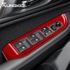 Наклейка из настоящего мягкого углеродного волокна для Subaru Legacy Outback 2015 2016 2017 2018 2019 LHD RHD Аксессуары для панели двери и окна автомобиля