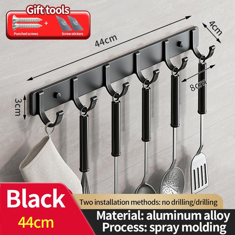 Дверь без перфорации, за крючком, для хранения, настенная вешалка для одежды, крючок для пальто, без сверла, вешалка для спальни, органайзер для хранения, кухонные принадлежности