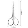 Professional Stainless Steel Cuticle Clipper Fine Curved Small Dead Skin Remover Manicure Clippers Nails Art