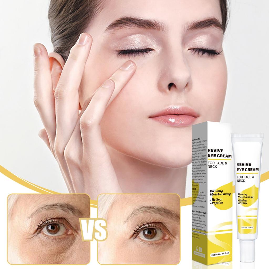 Крем для кожи вокруг глаз улучшает состояние кожи, подтягивает и увлажняет ее, а также уменьшает мелкие морщинки.