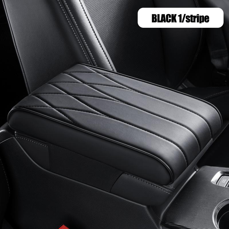 Car Strip Armrest Cushion Mat Auto Center Console Pad Memory Foam Armrest Box Hand Rest Pillow Universal Fit for Most Vehicles