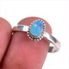 Подарочное кольцо из стерлингового серебра 925 пробы с натуральным австралийским опалом S.10 E5i80