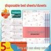 Disposable Double Bed Sheet & Duvet Set - Travel Essentials