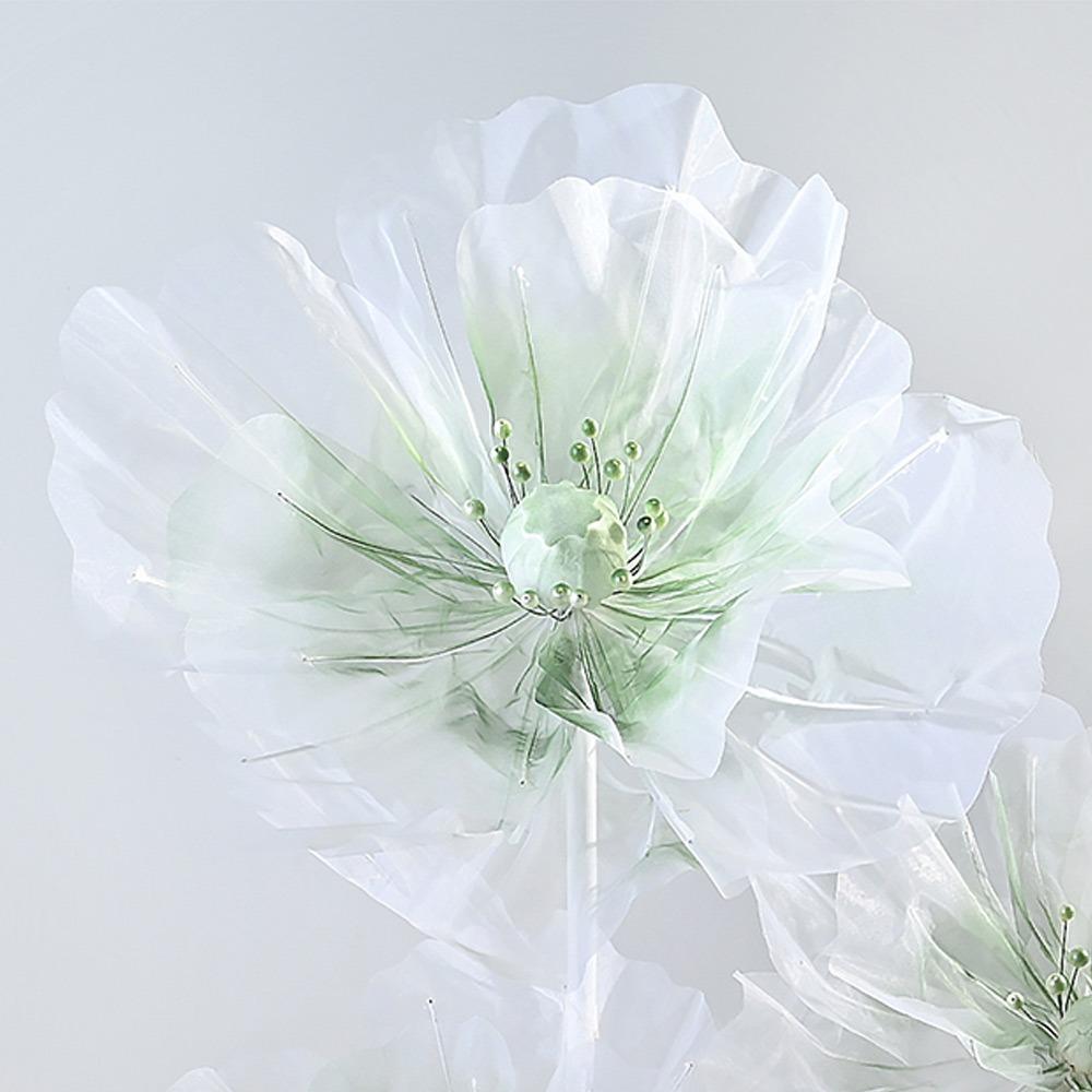 Hollow Fake Flower 3D Artificial Flowers Window Display Photography Props Outdoor Shopping Mall
