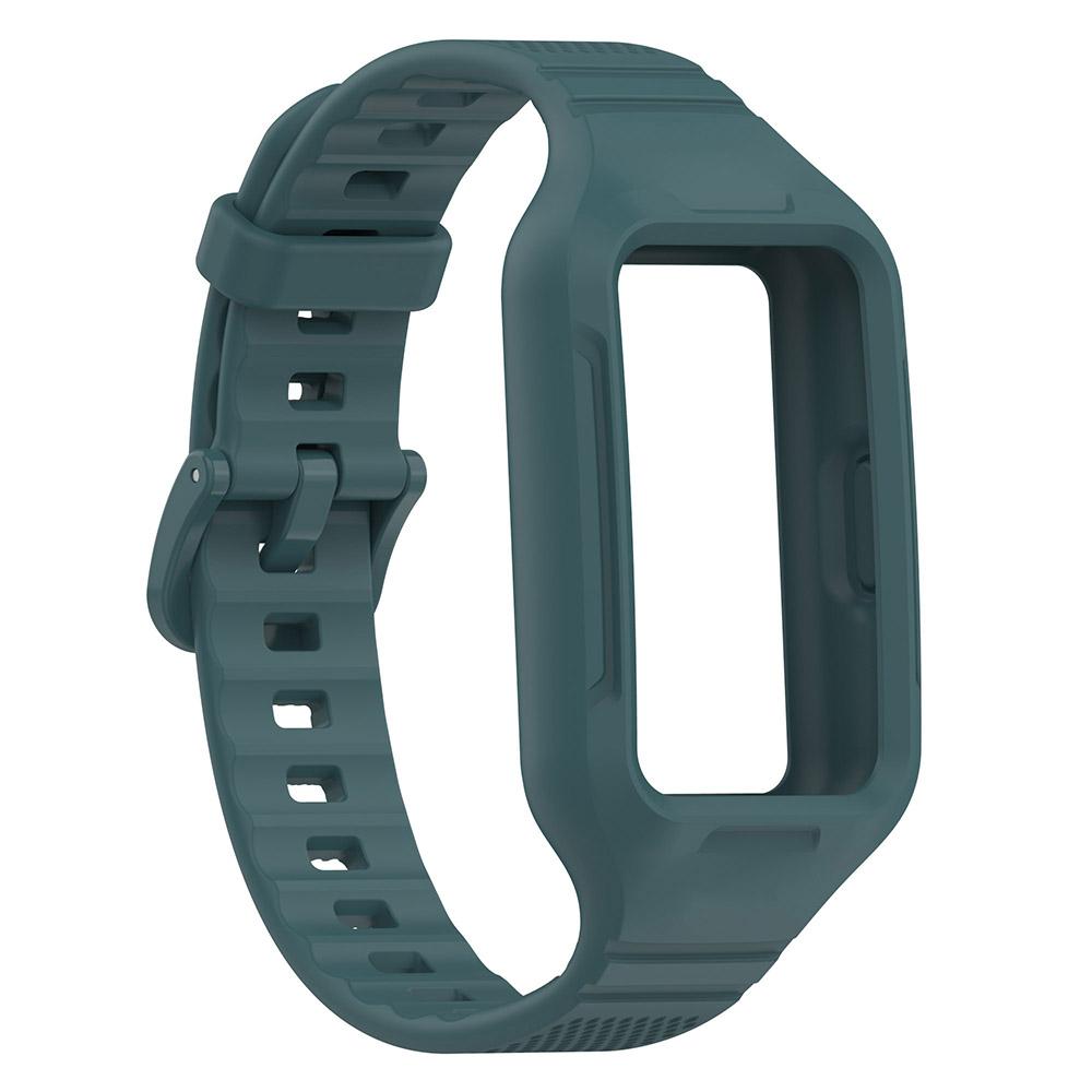 Силиконовый ремешок для Huawei Band 9 8 7 6, браслет для Honor Band 6/Honor Band 7, встроенный ремешок + чехол