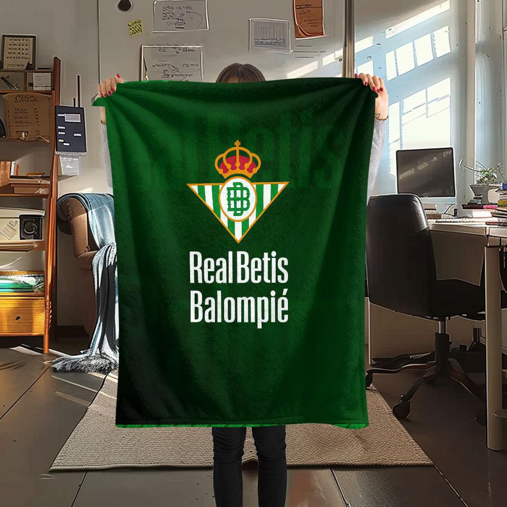 Betis logo Blanket, High quality Comfortable for All Seasons, Home Decor, Warmth and Comfort