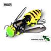Kingdom Wasp Crawl Bait 4,2 г 40 мм 6,6 г 48 мм Плавающий Насекомое Бионические Воблеры Топвотерные Жесткие Приманки Для Окуня Карпа Щуки Рыбалки