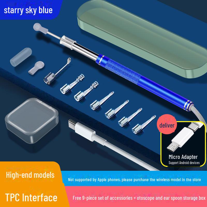 HD Smart Visual Инструмент для чистки ушей с камерой