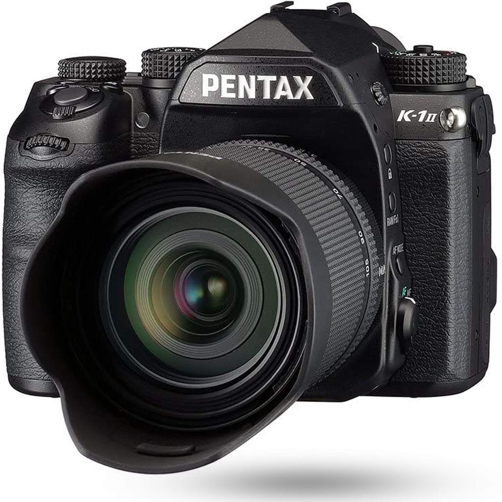 Pentax Mark II Lens Digital SLR 16007 K-1 28-105WR Kit, Black, Full-Frame Camera,