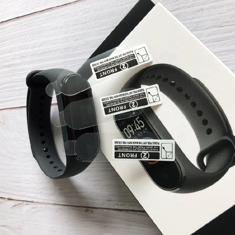 Пленка для Mi Band 6 5 4 TPU для Защиты Дисплея Анти-Пузырьки Высокая Четкость
