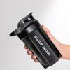 Portable Protein Powder Shaker Bottle Leak Proof Water Bottle For Gym Outdoor Fitness Training Sport Mixing Cup With Scale