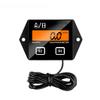 Digital Tach Hour Meter Tachometer LCD Display for Outboard Motor Lawn Mower Motocross Motorcycle Marine Chainsaw