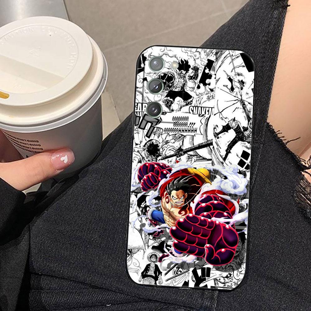 Чехол для телефона Луффи из аниме One Piece для Samsung NOTE 20 10 M23 M53 A80 A70 A50 A30 A24 A13 A12 A07 A06 A05S A04 A03S A03 A02