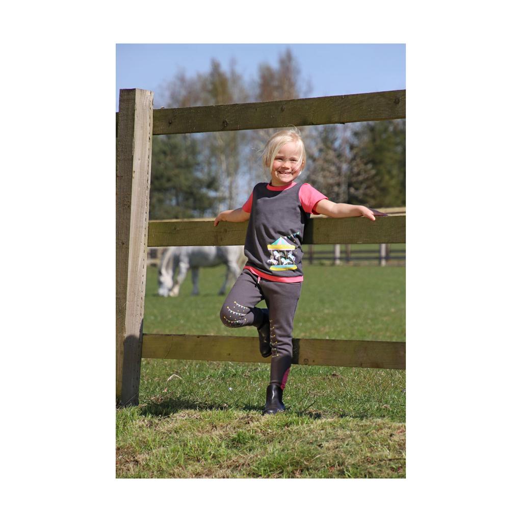 Little Rider Childrens/Kids Merry Go Round T-Shirt