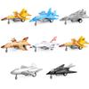 Детские мальчики имитатор модели самолета, сплав мини самолет, военные истребители, бесплатные игрушки