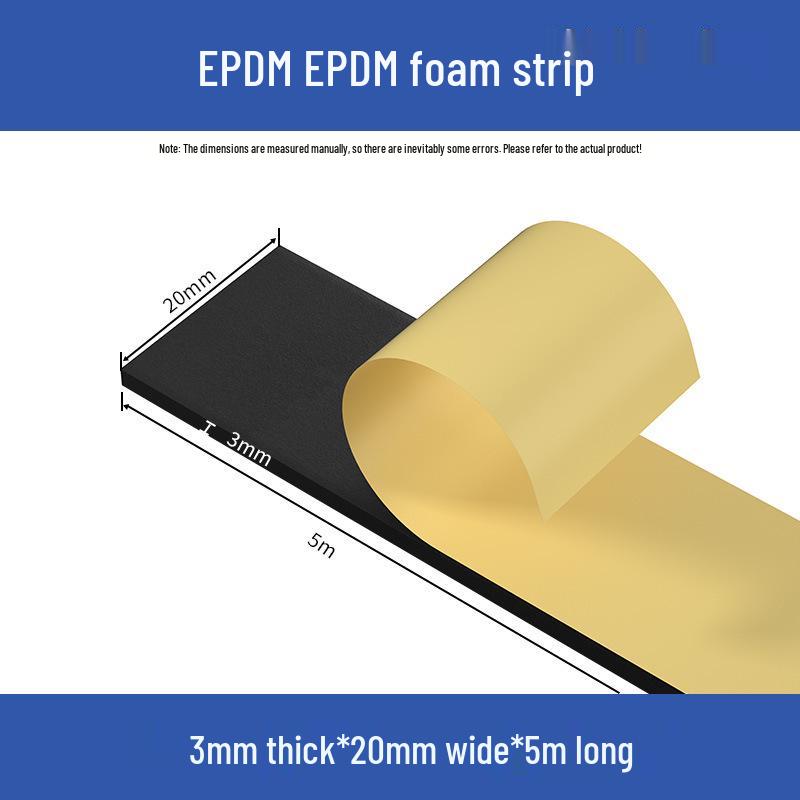 Самоклеящаяся EPDM-пена для герметизации шкафов и электрических коробок