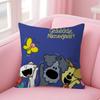Anime Woezel And Pip  pillow cover sofa cushion cover home room decoration children gift