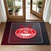 Aberdeen FC Design Crystal Velvet Rug Soft Decorative Mat for Bedroom Entrance