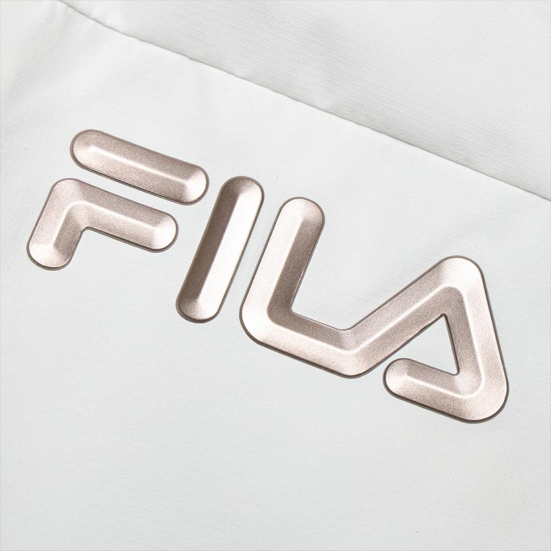 Fila Теплая Универсальная Пуховая Куртка с Капюшоном и Длинными Рукавами Женская верхняя одежда Бело-Нефритовый A11W446907F-WT