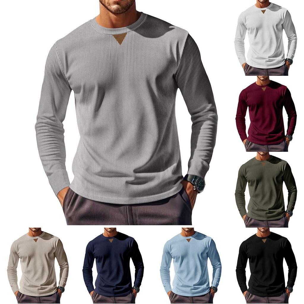 Men Casual Quilted Comfy Streetwear Pullover Lightweight Trendy
