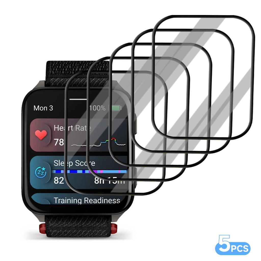 Защитная пленка от царапин для Garmin Venu X1, 3D изогнутые края, защитная пленка для экрана с полным покрытием, прозрачные защитные пленки для Garmin VenuX1