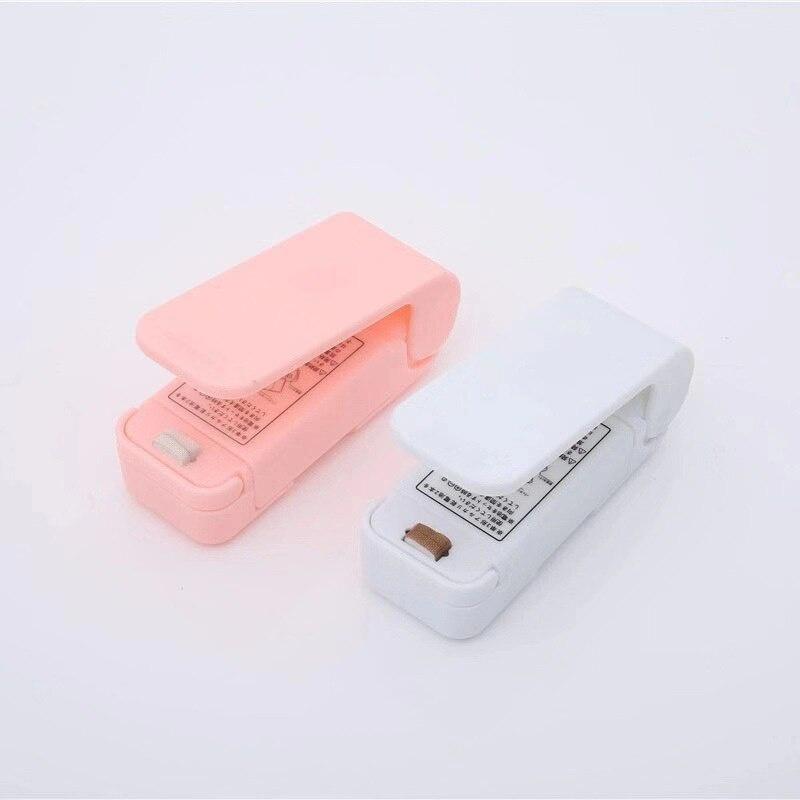 Портативная мини-машина для запечатывания пластиковых пакетов, машина для запечатывания пластиковых пакетов для закусок, домашний пресс, зажим для термосварки пакетов для пищевых продуктов