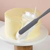 Silicone Jar Spatula Heat-Resistant Jam Spreader Cake Cream Butter Scraper Kitchen Baking Scraper for Jams Butter Frosting
