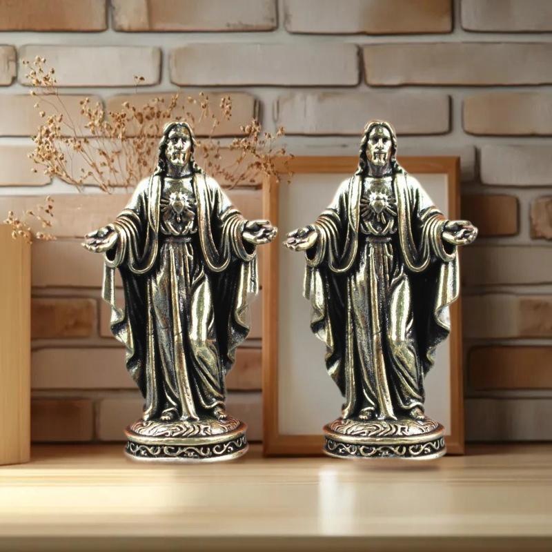 НОВАЯ ремесленная латунная скульптура, винтажная фигурка божества для настольного алтаря, полки или в качестве подарка, ручная работа, патинированная отделка