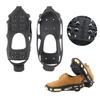 Ice Snow Crampon Cleats Anti Slip Walk Spikes Grips Grippers For Boot Over Shoe
