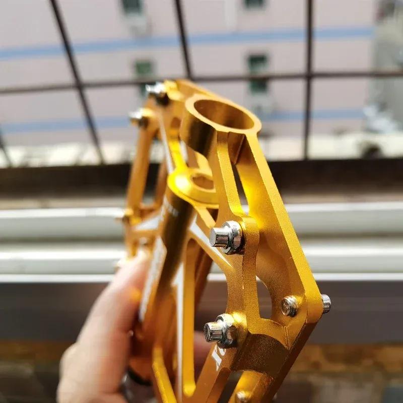 New 3 Bearings Bike Pedals Non-Slip MTB Pedals Aluminum Alloy Flat Applicable Waterproof Cycling Accessories