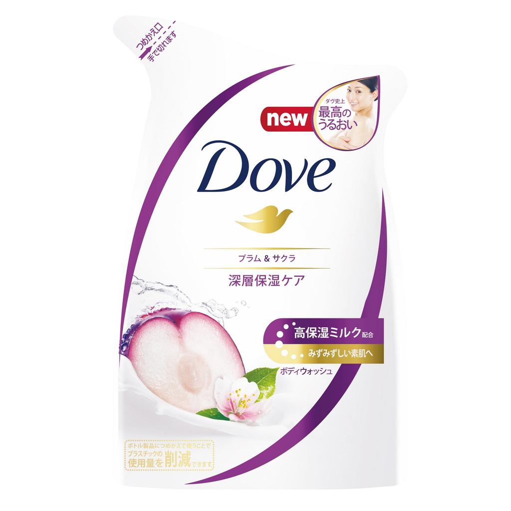 Dove Body Wash Plum & Sakura Refill 360g