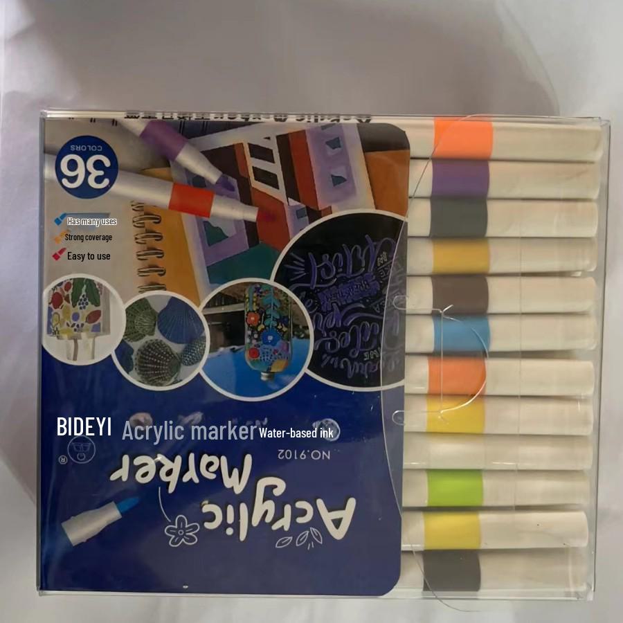 Набор акриловых маркеров: 12/24/36/48/60 Быстросохнущие акварельные маркеры-подсветки