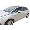 J&amp;J AUTOMOTIVE | Heko Deflecteurs d'air Déflecteurs de Vent Pour Citreon Ds5 5P. Berlina 2011-2018
