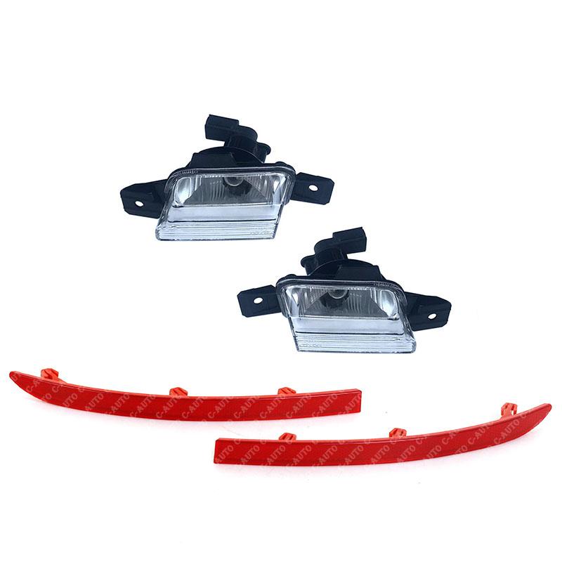 Для VW Tiguan 2009 2010 2011 2012 2013 2014 2015 2016 2017 Задний бампер Реверсивный стоп-сигнал Задний обогреватель сигнала Отражатель