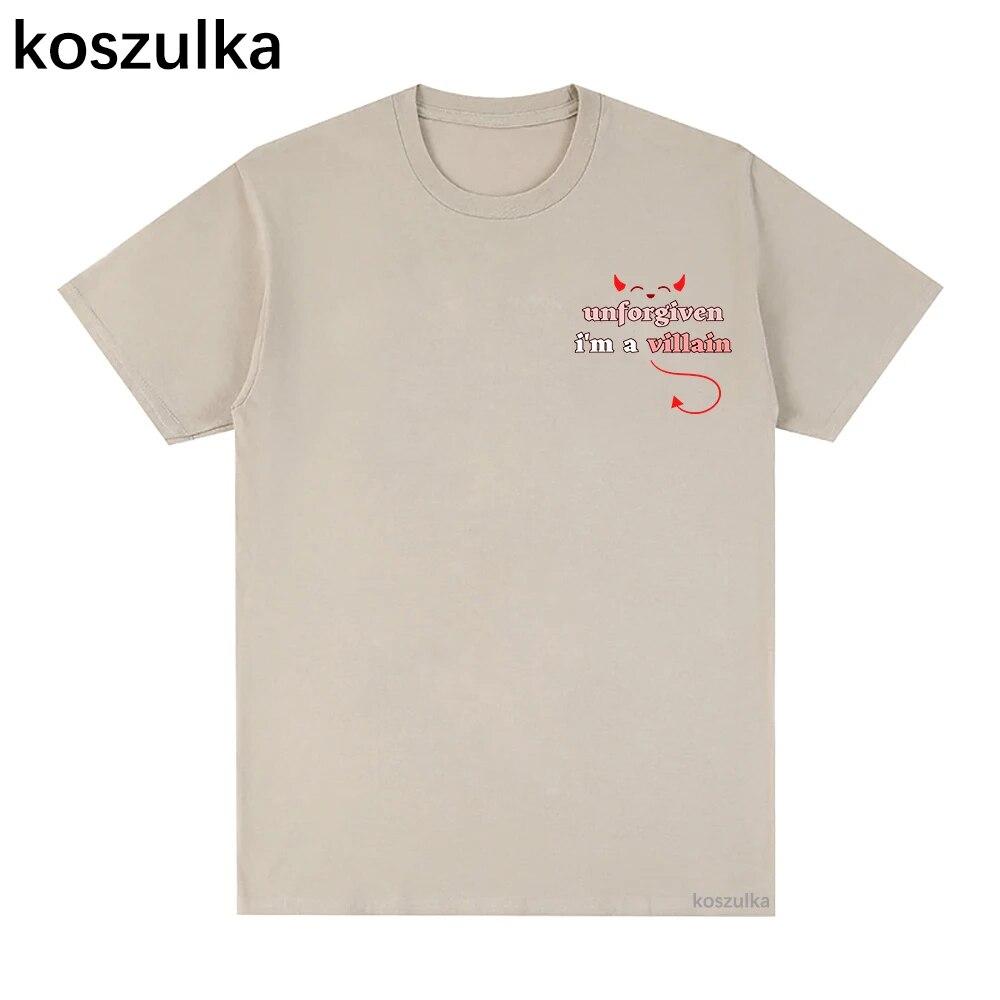 Kpop Unforgiven Le Sserafim футболка 2023 унисекс Harajuku эстетическая забавная футболка с рисунком унисекс Повседневная хлопковая футболка большого размера