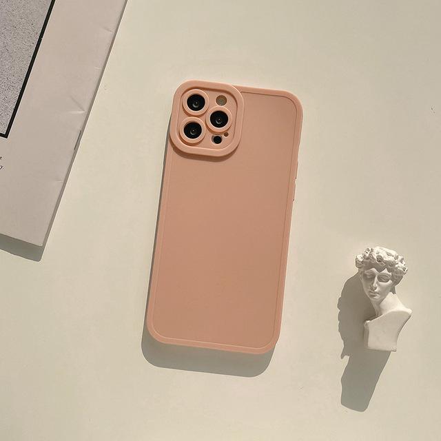 Матовая задняя крышка Jane Ins для Iphone 13 14 Pro Max 12 Mini 11 Promax 8 7 Plus Xsmax X Xr, мягкий силиконовый чехол для телефона, чехол-капа