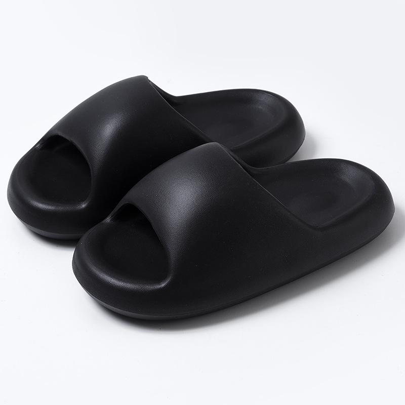 Новые высококачественные шлепанцы EVA, женские летние, на толстой подошве, домашние, для помещений, сандалии, хлеб, ванная комната