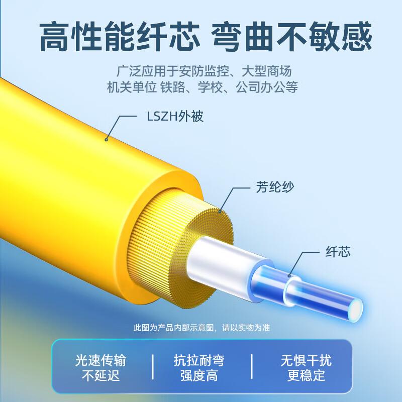 Shanze Fiber Optic Patch Cable FC to ST Single Mode 40m
