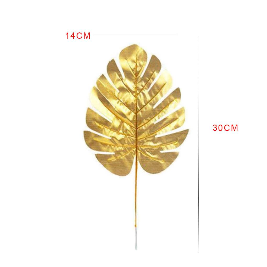 Свадебная вечеринка Листья Искусственные пальмовые листья Украшение для вечеринки Тропические листья