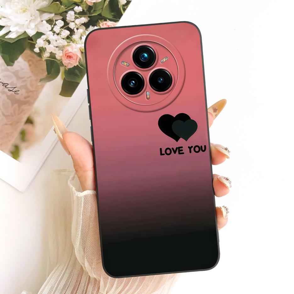 Чехол для Realme 14 Pro 5G RMX5056 Крутой Чехол с Рисунком Совы и Дракона Мягкий Силиконовый Чехол Для Realme 14 Pro Plus Realme14 Pro+ 5G Корпус