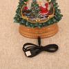 Musical Glowing Christmas Tree Ornaments with Automatic Snowfall - Perfect Gift for Girlfriend or Kids
