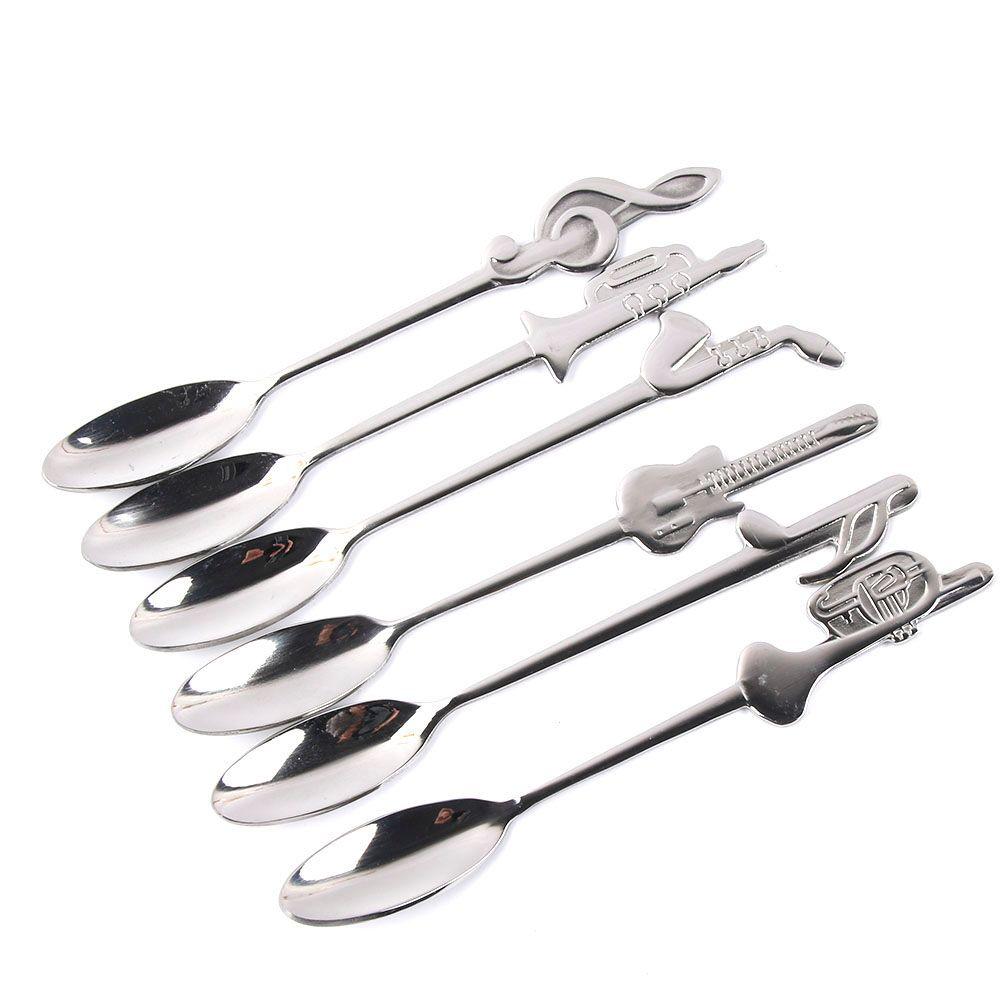 Нержавеющая сталь длинная ручка барные инструменты для питья кухонный гаджет кофейная ложка столовые приборы посуда чайная ложка