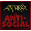Anthrax Anti-Social Patch