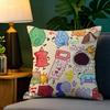 BFDI BBattle for Dream Island  Pillow Case Natural Linen Pillow Case DoubleSided Decor Sofa Pillowcase Home Decor
