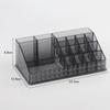 Transparent Black Cosmetic Storage Box Cotton Swab Pads Holder Lipstick Jewelry Makeup Removal Cotton Storage Box