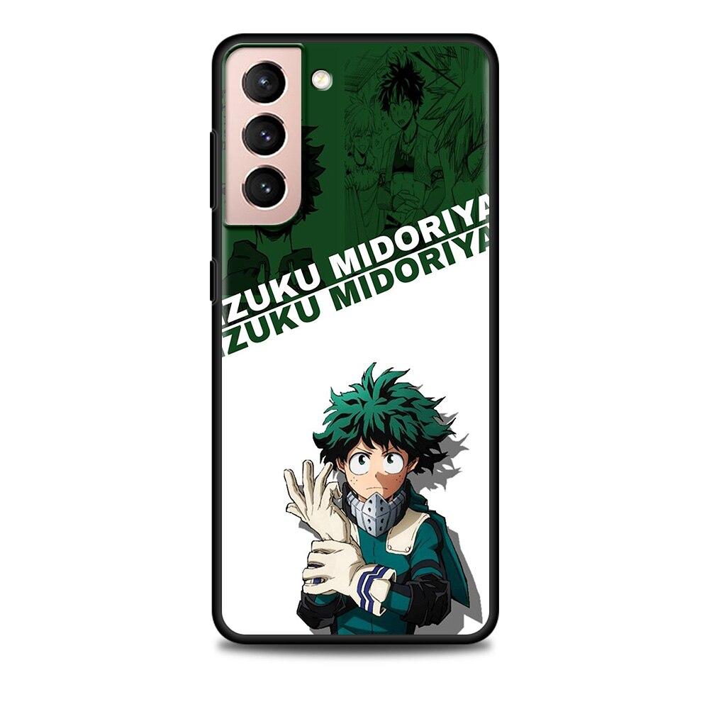 Чехол My Hero Academy Midoriya Izuku Comics для Samsung Galaxy S22 S21 S20 Ultra FE S22 S21 S20 S10 S9 S8 Plus 5G S10e S7 Edge