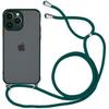 Case for iPhone 14 Pro Max - E.F.CONNECTION - Semi-Transparent - Night Green - Rigid Protection - TPU Silicone