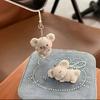 Милый 3D плюшевый кулон из смолы, мини-кукла, подвеска для мобильного телефона, аксессуары для DIY ювелирных изделий