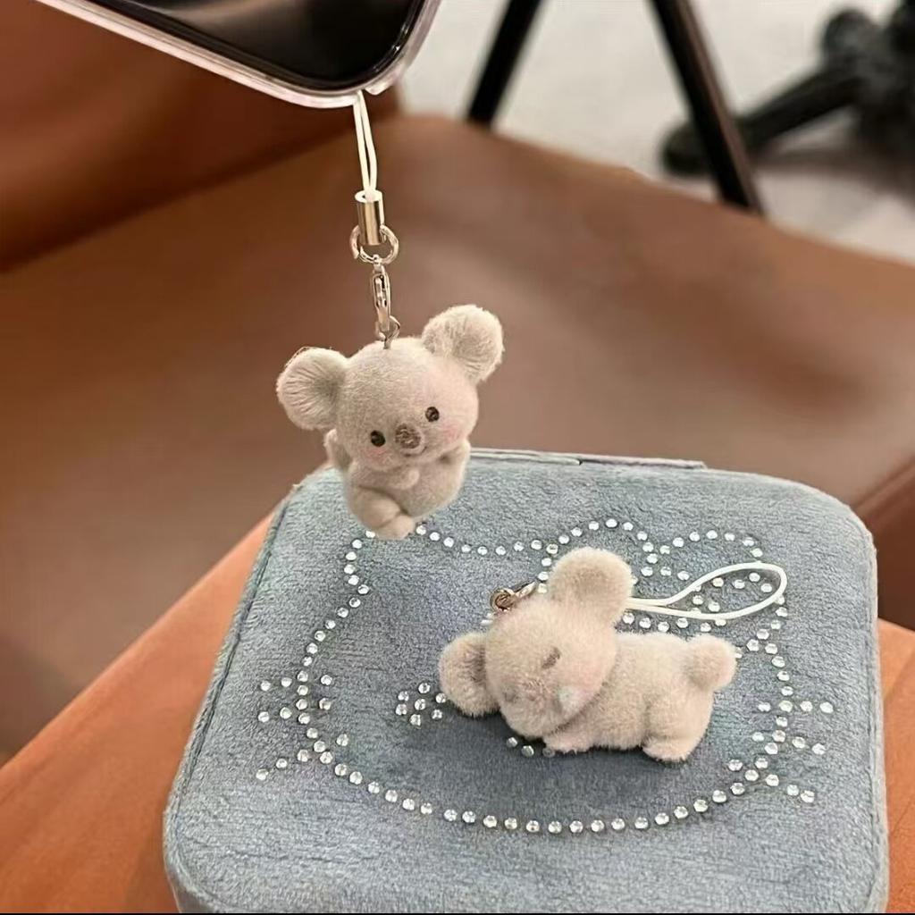 Милый 3D плюшевый кулон из смолы, мини-кукла, подвеска для мобильного телефона, аксессуары для DIY ювелирных изделий