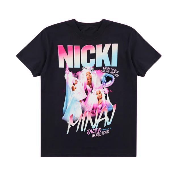 Nicki Minaj Pink Friday 2 World Tour Graphic T-Shirt